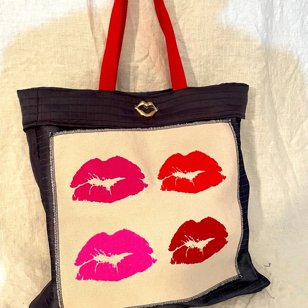 Handmade Shopper with dual designs
